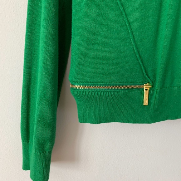MICHAEL Michael Kors green long sleeve sweater - Picture 2 of 5